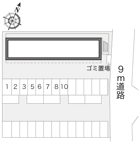 ★手数料０円★入間市下藤沢　月極駐車場（LP）